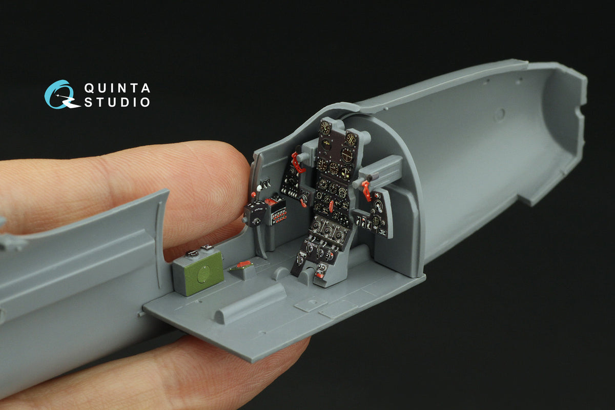 Bell P-39Q/N Airacobra 3D-Printed coloured Interior on decal paper (designed to be used with Special Hobby kits)