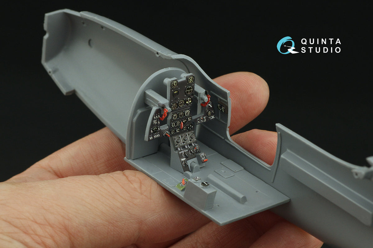 Bell P-39Q/N Airacobra 3D-Printed coloured Interior on decal paper (designed to be used with Special Hobby kits)