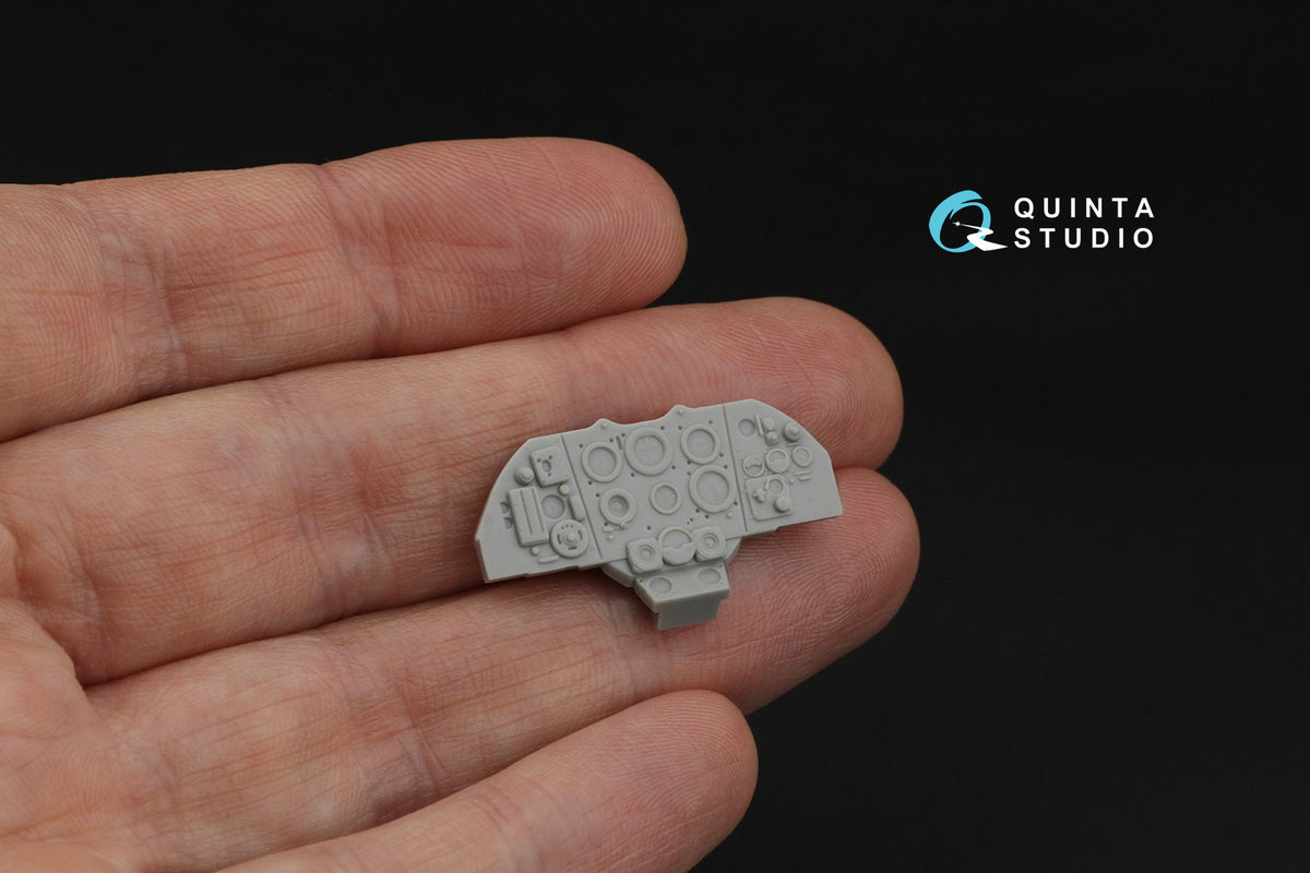 British WWII Cockpit instrument gauges 3D-Printed & coloured Interior on decal paper (All Kits)