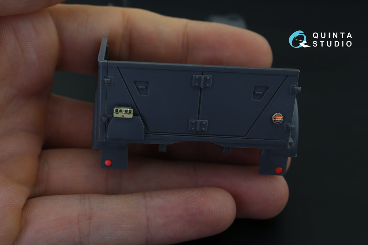 Horch 4X4 type 1a 3D-Printed coloured Interior on decal paper (designed to be used with Tamiya kits)