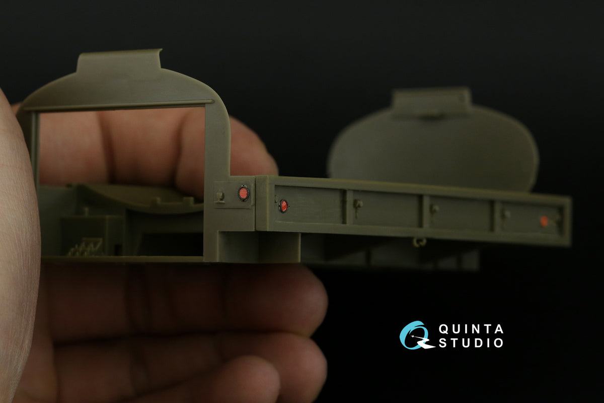 M35 Family 3D-Printed coloured Interior on decal paper (designed to be used with AFV Club kits)