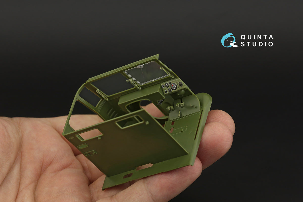 STZ-5 3D-Printed coloured Interior on decal paper (designed to be used with Zvezda kits)