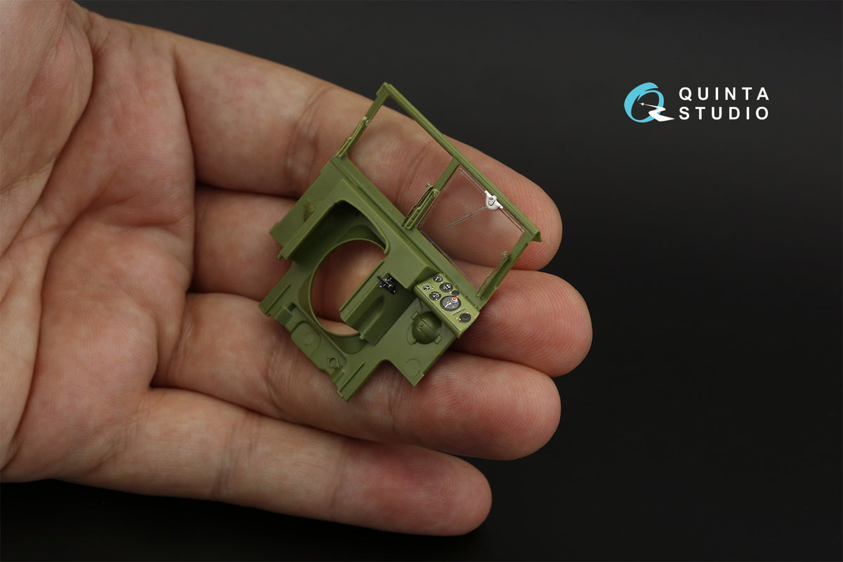 STZ-5 3D-Printed coloured Interior on decal paper (designed to be used with Zvezda kits)