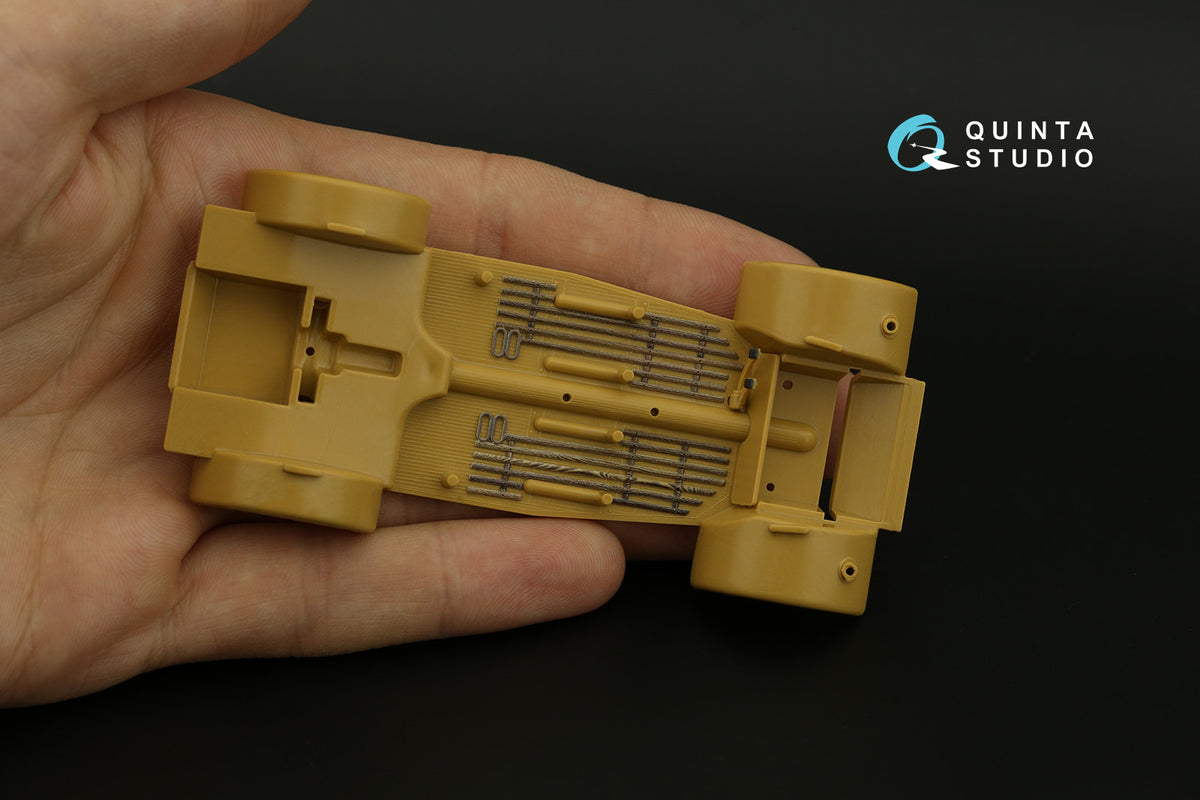 Kubelwagen typ 82 3D-Printed coloured Interior on decal paper (designed to be used with Italeri, Modelist and Revell kits)