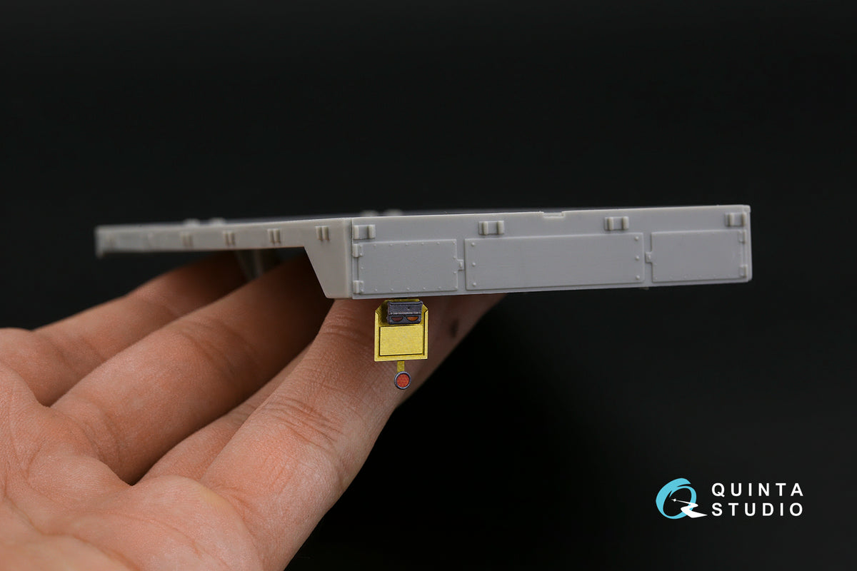 Sd.Kfz.7 family 3D-Printed coloured Interior on decal paper (designed to be used with Trumpeter kits)