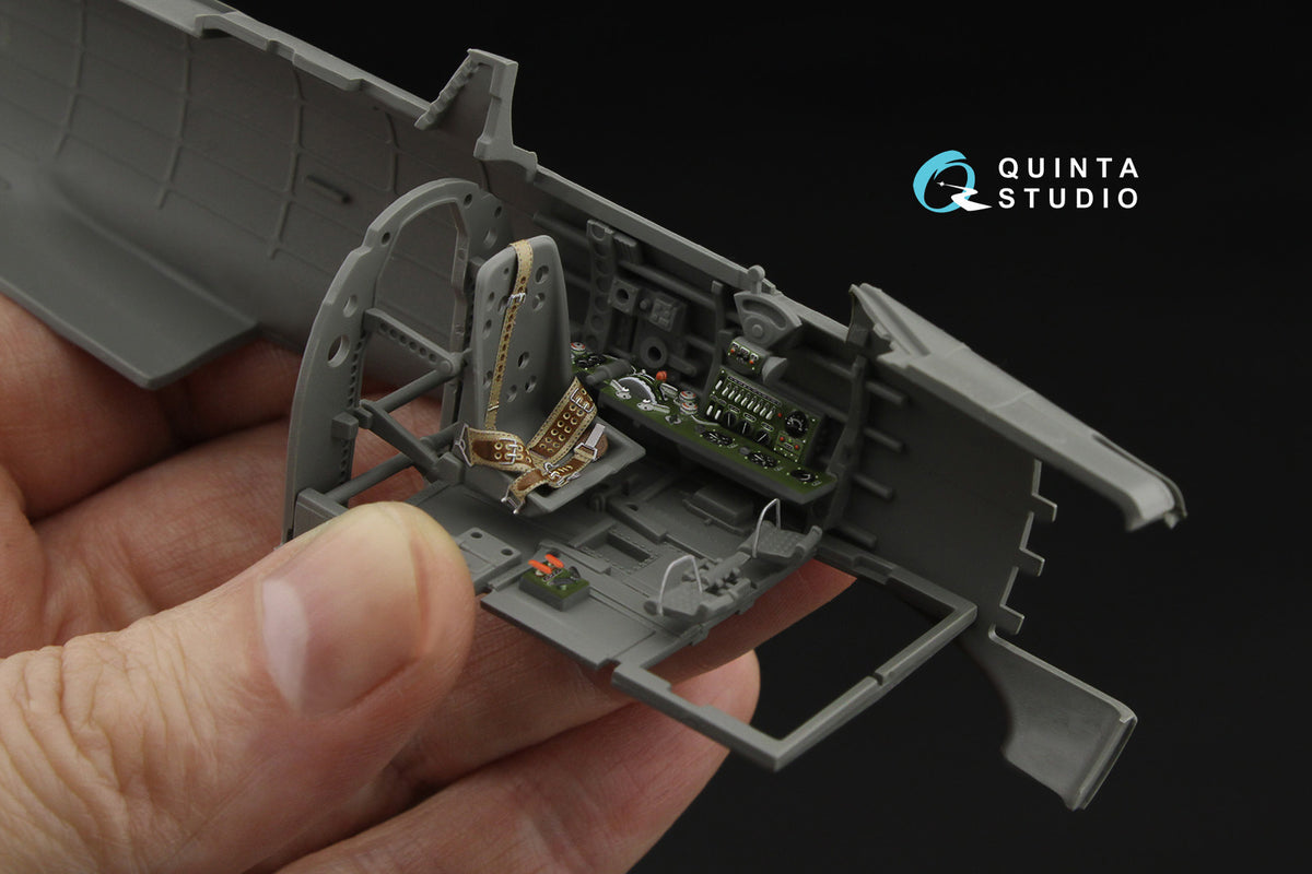 Nakajima A6M2 Zero (Nakajima Prod.) 3D-Printed & coloured Interior on decal paper(designed to be used with Border Model kits)