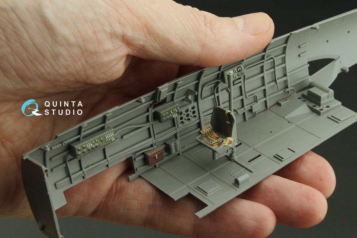 Nakajima B5N2 Kate 3D-Printed coloured Interior on decal paper (designed to be used with Border Model kits)