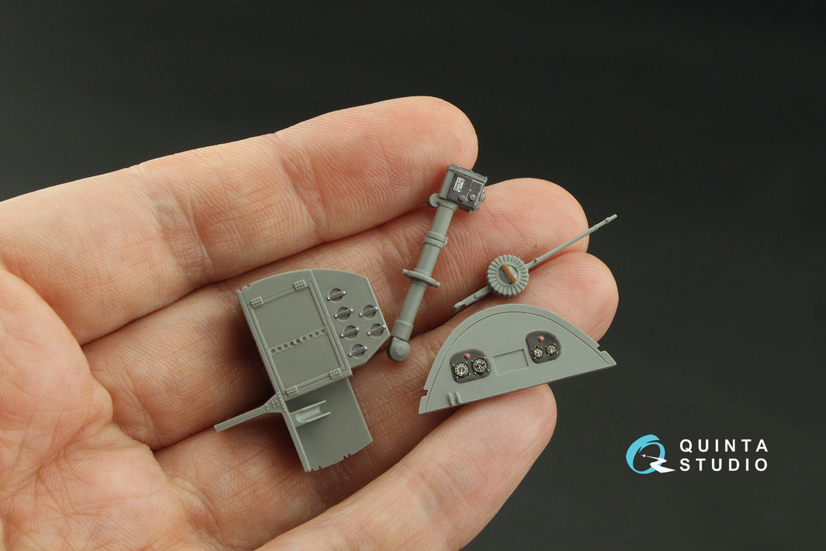 Nakajima B5N2 Kate 3D-Printed coloured Interior on decal paper (designed to be used with Border Model kits)