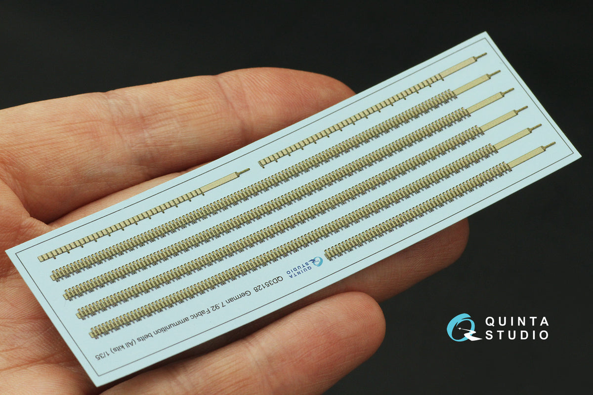 German 7.92 Fabric ammunition belts (3D-Printed)(all kits)