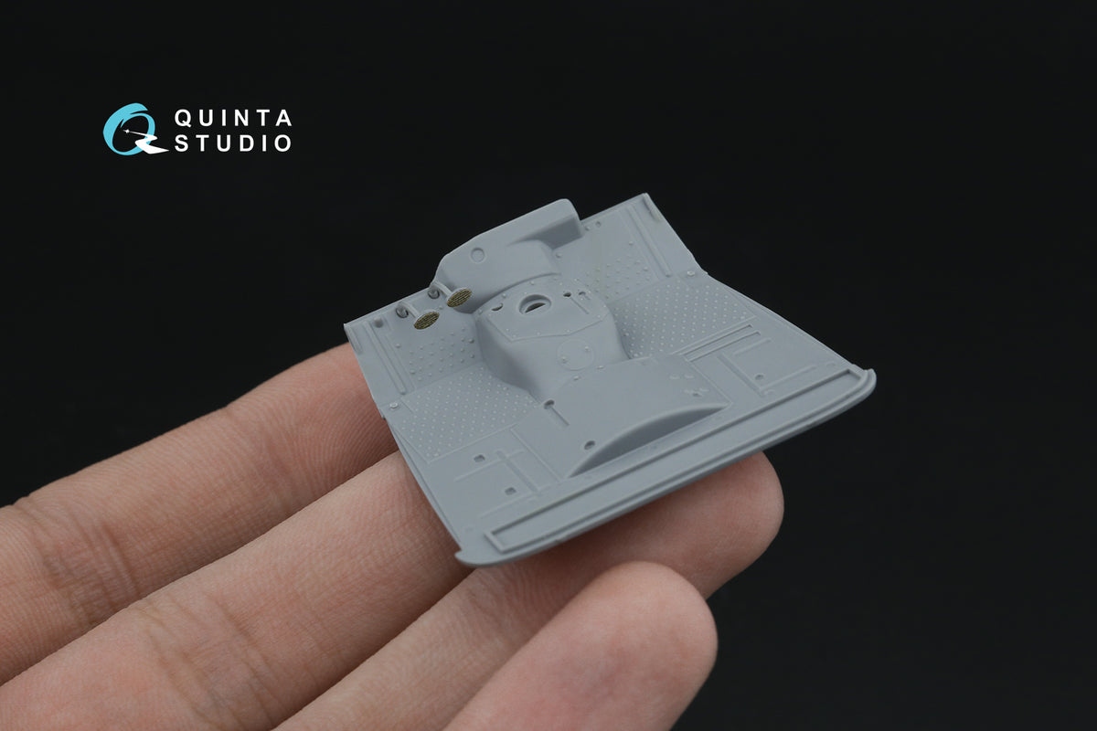 Dodge WC-54 Ambulance 3D-Printed & coloured Interior on decal paper (designed to be used with Zvezda kits)