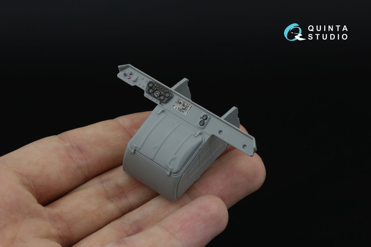 GAZ-66 3D-Printed & coloured Interior on decal paper (designed to be used with Zvezda kits)