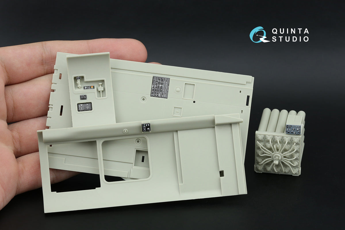 Sikorsky SH-60B Seahawk 3D-Printed & coloured Interior on decal paper (designed to be used with Kitty Hawk Models kits)