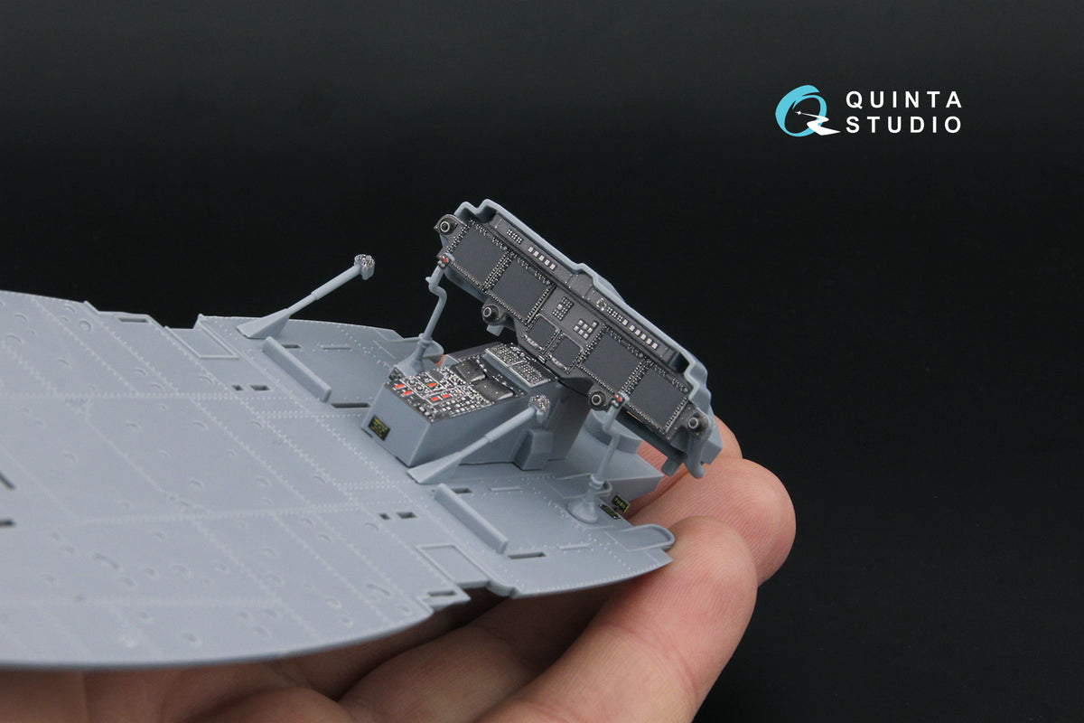 Bell UH-1Y 3D-Printed & coloured Interior on decal paper (designed to be used with Academy kits)