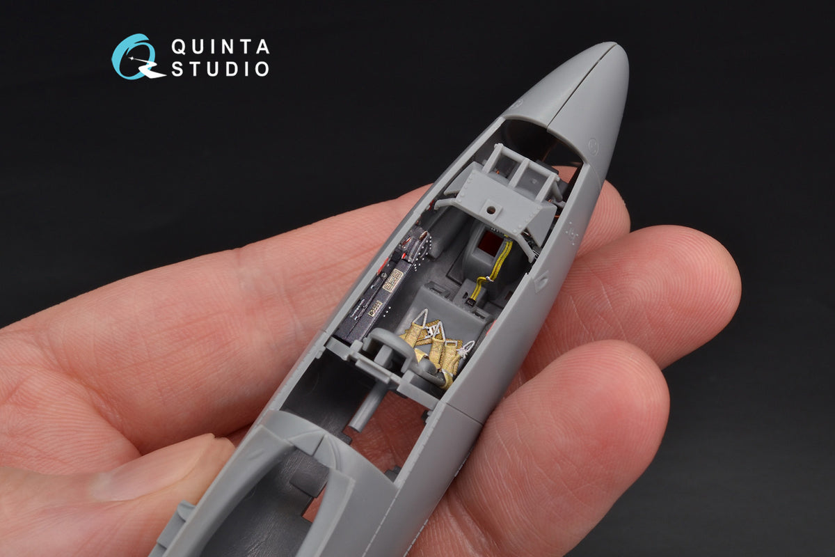 Heinkel He-162A-2 Salamander 3D-Printed coloured Interior on decal paper (designed to be used with Tamiya kits)