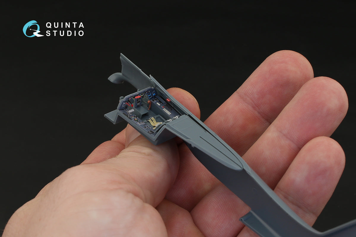 Focke-Wulf Fw-190A-8/A-9 (R11) 3D-Printed coloured Interior on decal paper (designed to be used with Eduard kits)