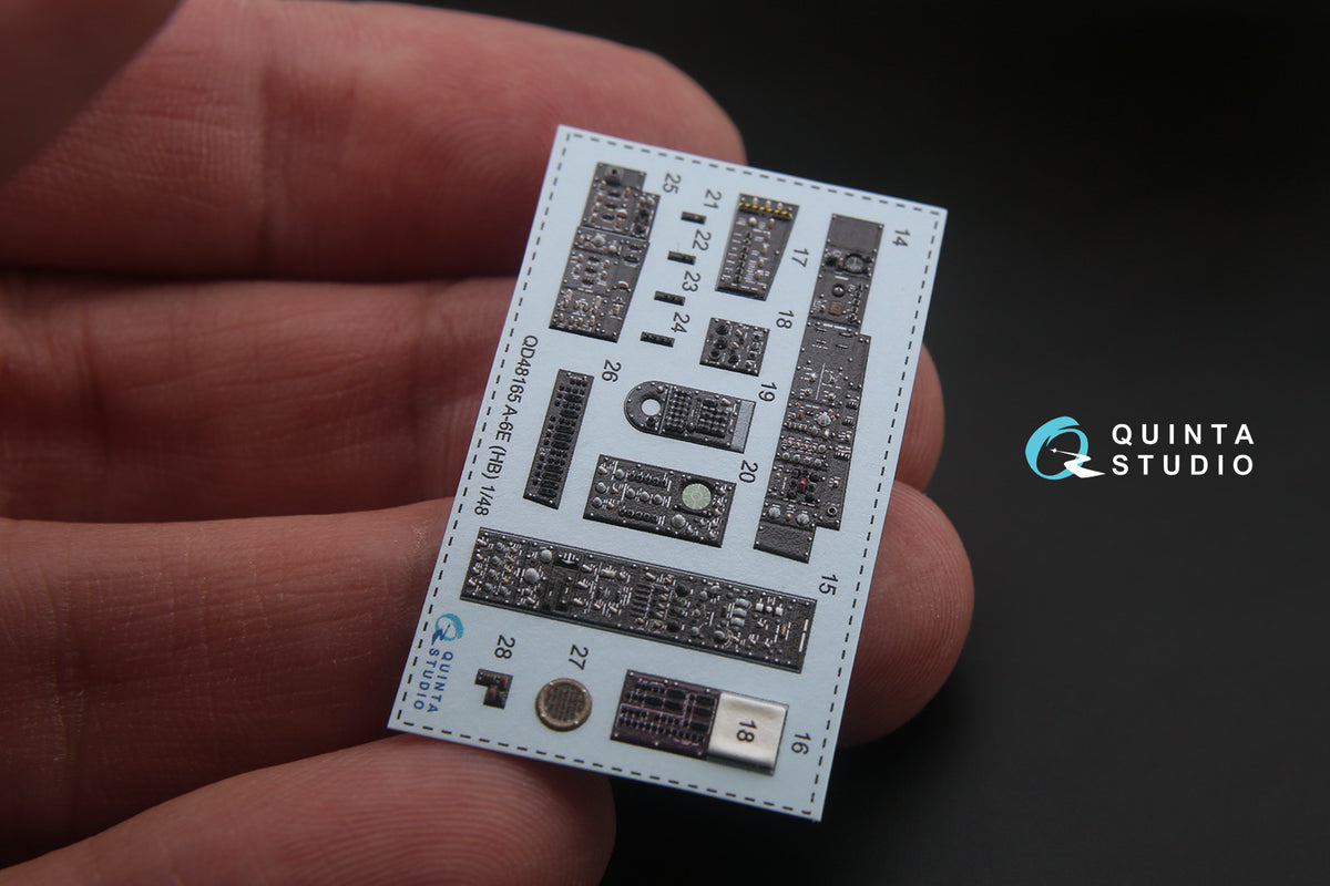 Grumman A-6E Intruder (3D-Printed) & coloured Interior on decal paper(designed to be used with Hobby Boss kits)