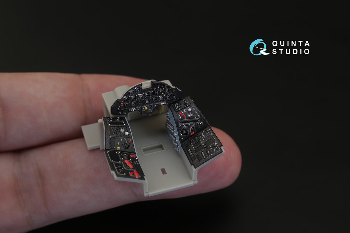 Lavochkin La-11 3D-Printed coloured Interior on decal paper (designed to be used with Hobby Boss kits)