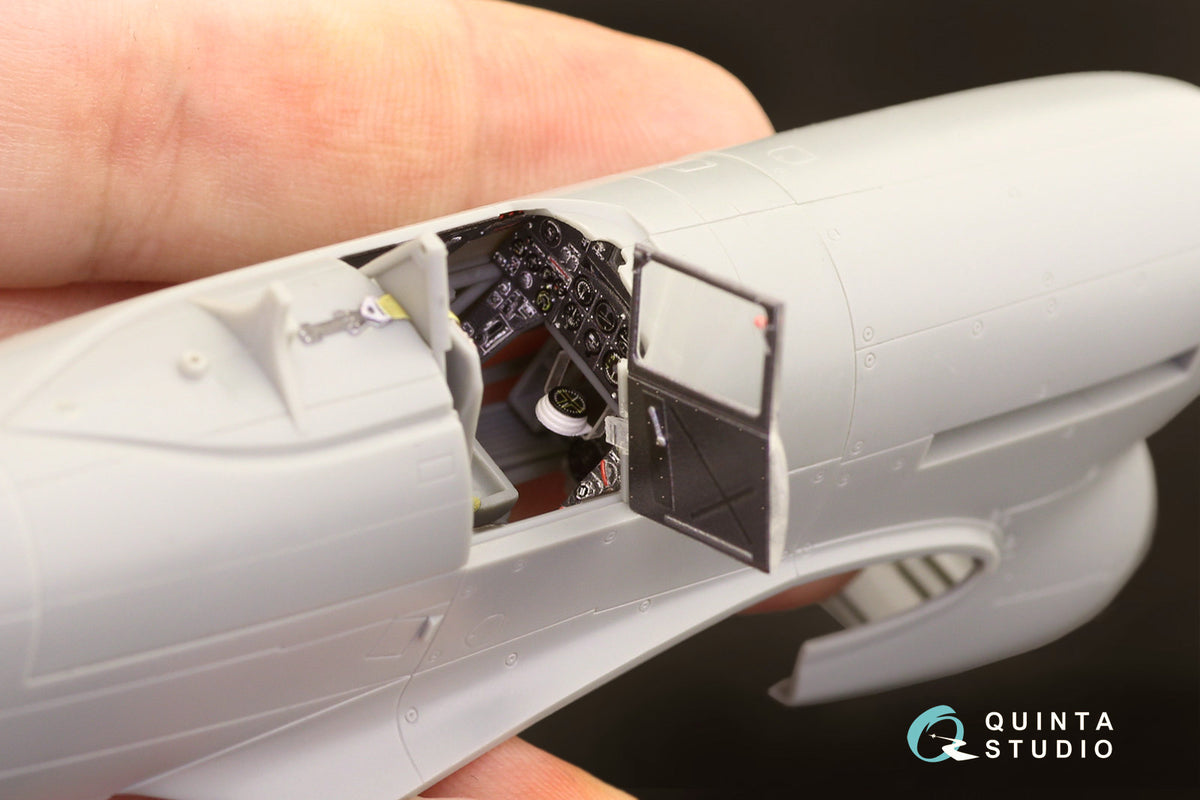 Hawker Typhoon Mk.Ib early 3D-Printed coloured Interior on decal paper (designed to be used with Hasegawa kits)