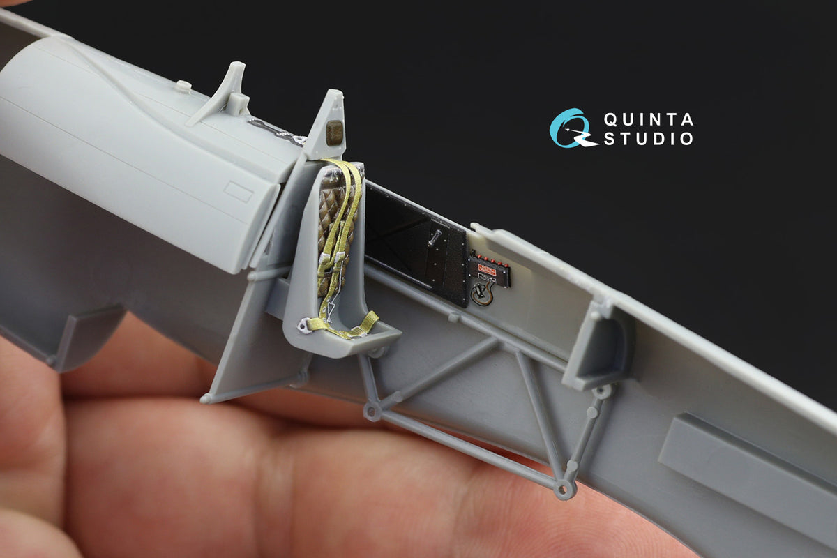 Hawker Typhoon Mk.Ib early 3D-Printed coloured Interior on decal paper (designed to be used with Hasegawa kits)