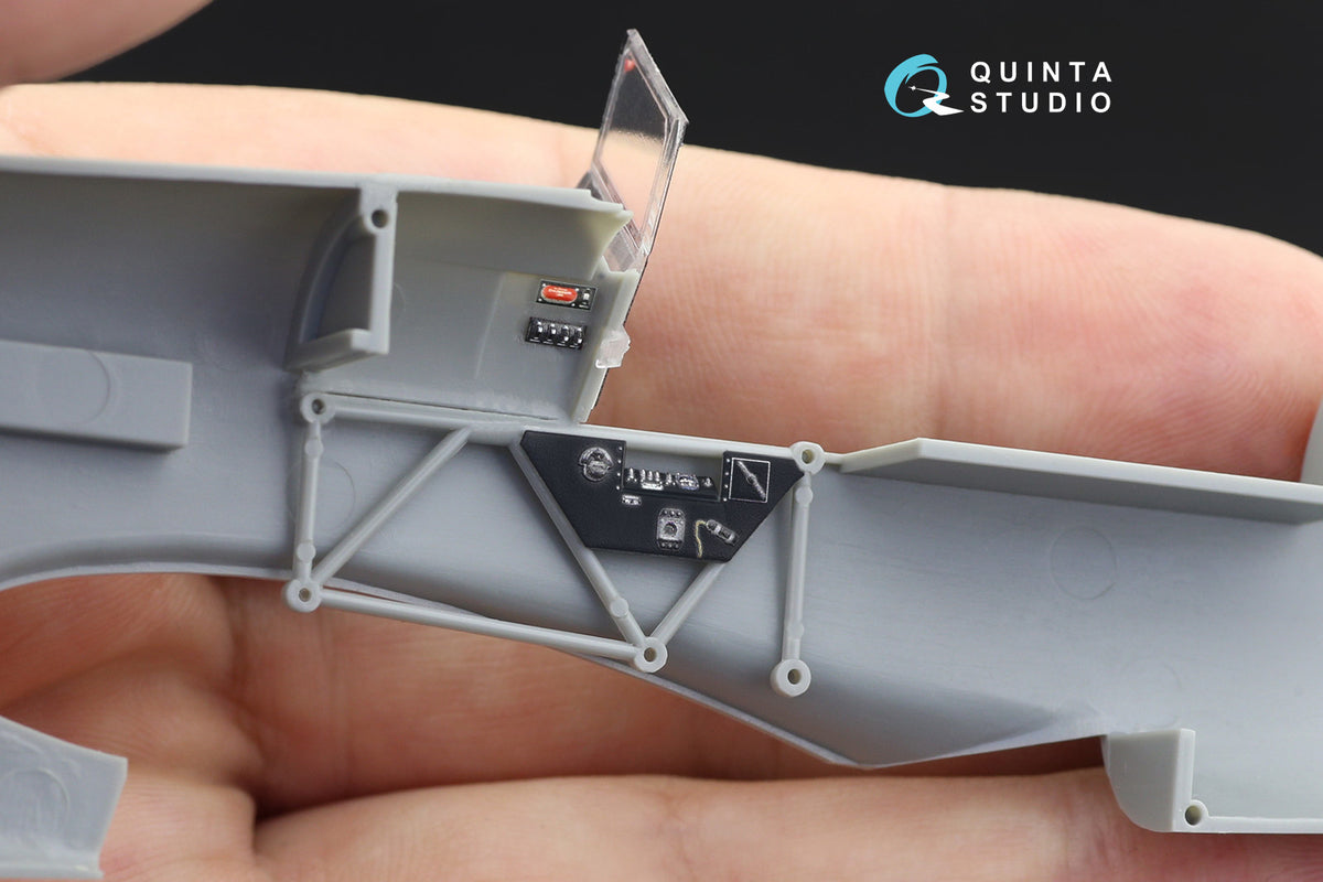 Hawker Typhoon Mk.Ib early 3D-Printed coloured Interior on decal paper (designed to be used with Hasegawa kits)