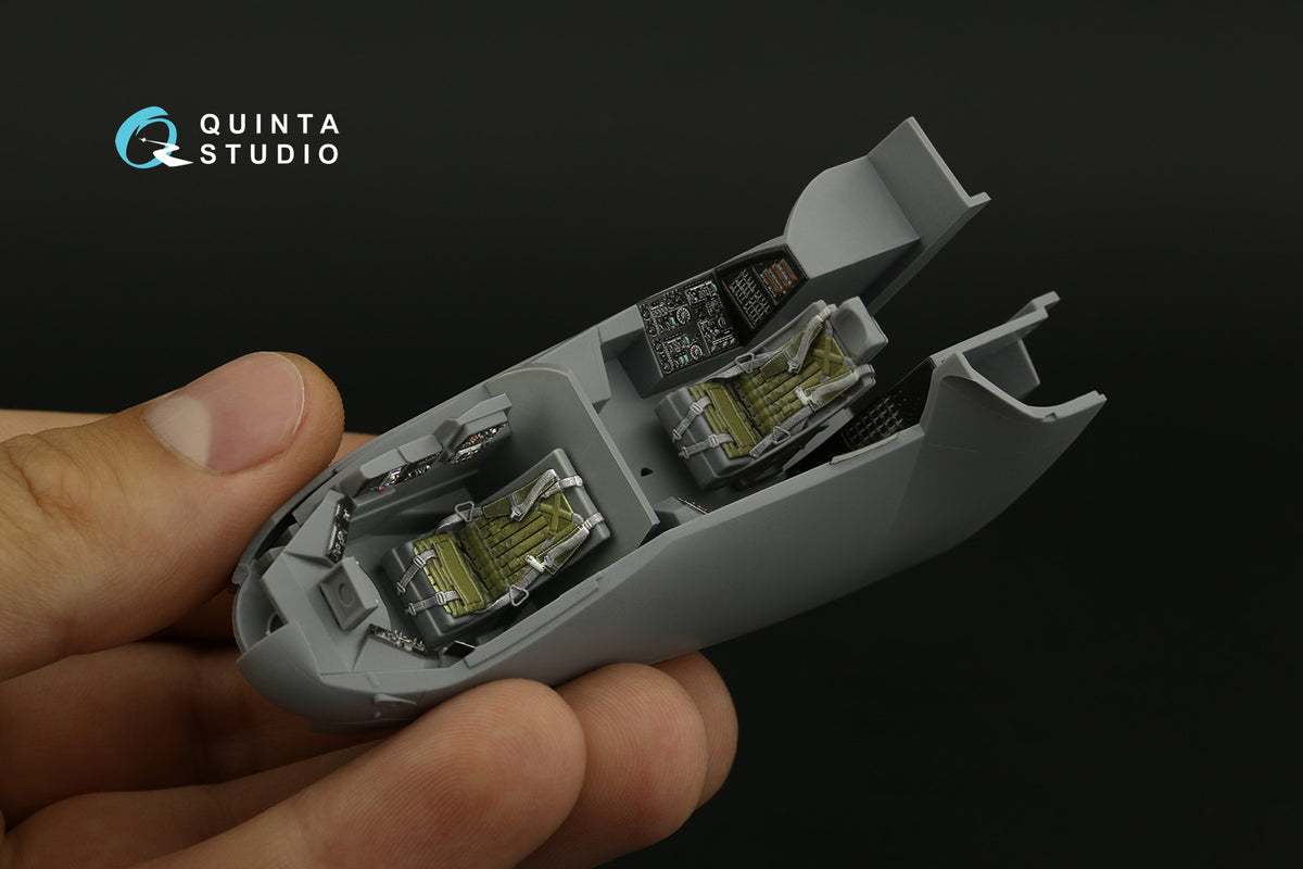 Mil Mi-35M 3D-Printed coloured Interior on decal paper (designed to be used with Zvezda kits)