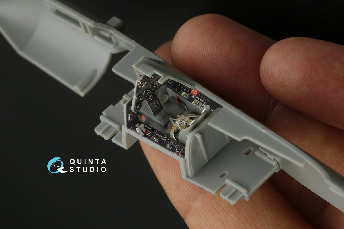 Focke-Wulf Fw-190D-9 3D-Printed coloured Interior on decal paper (designed to be used with Hobby Boss kits)