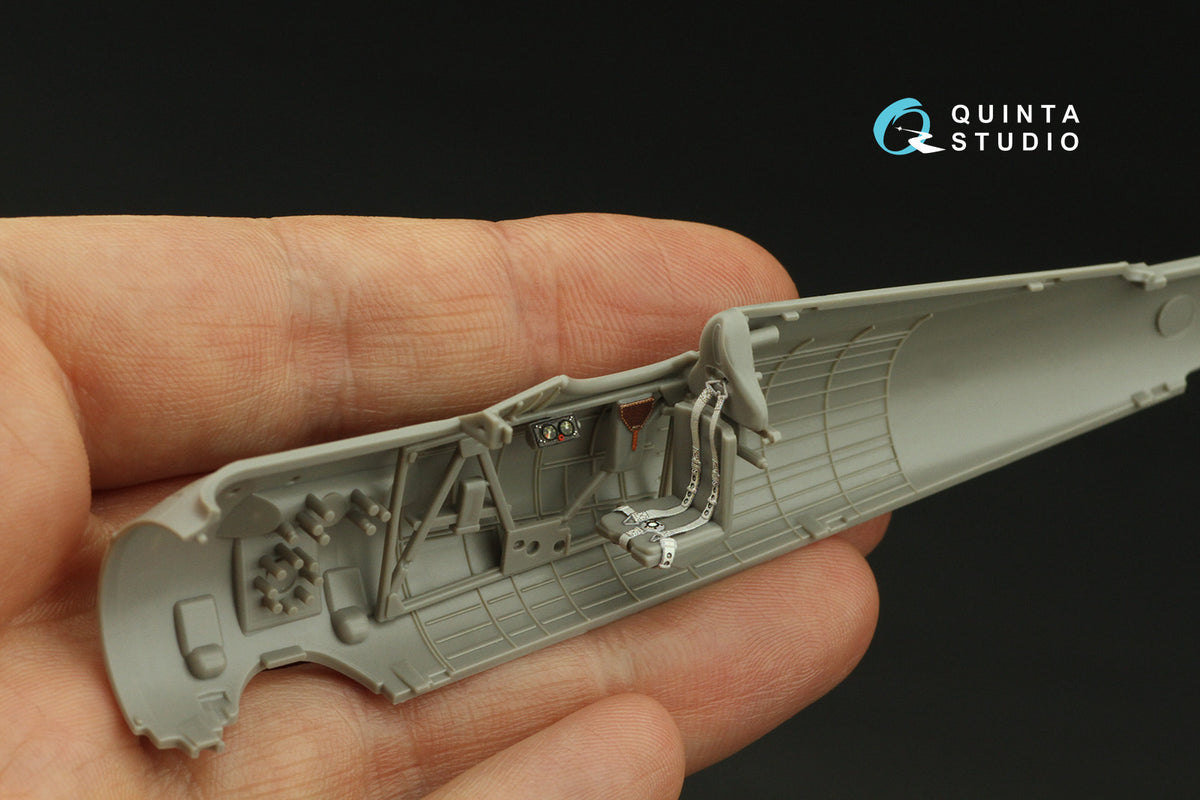PZL P.11c 3D-Printed coloured Interior on decal paper (designed to be used with Arma Hobby kits)