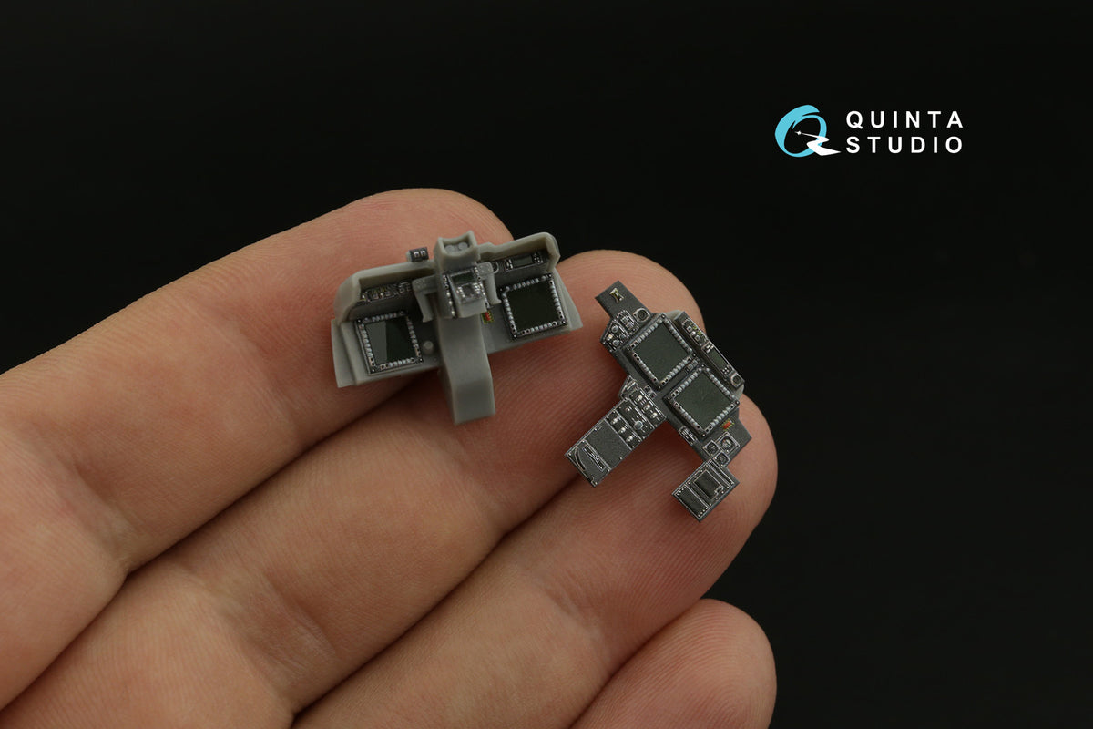 Bell/Boeing AH-64D 3D-Printed coloured Interior on decal paper (designed to be used with Hasegawa kits)