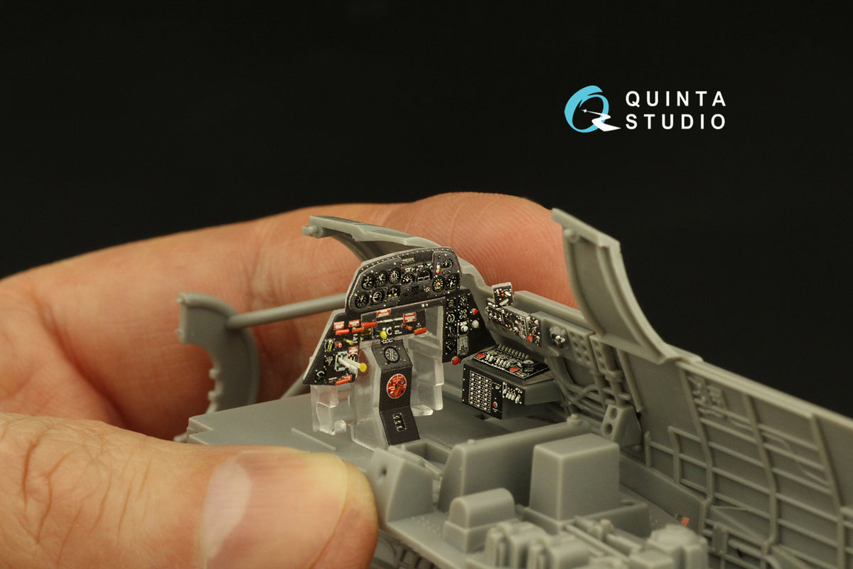Grumman TBM-3 Avenger 3D-Printed coloured Interior on decal paper (designed to be used with Academy and Accurate Miniature kits)