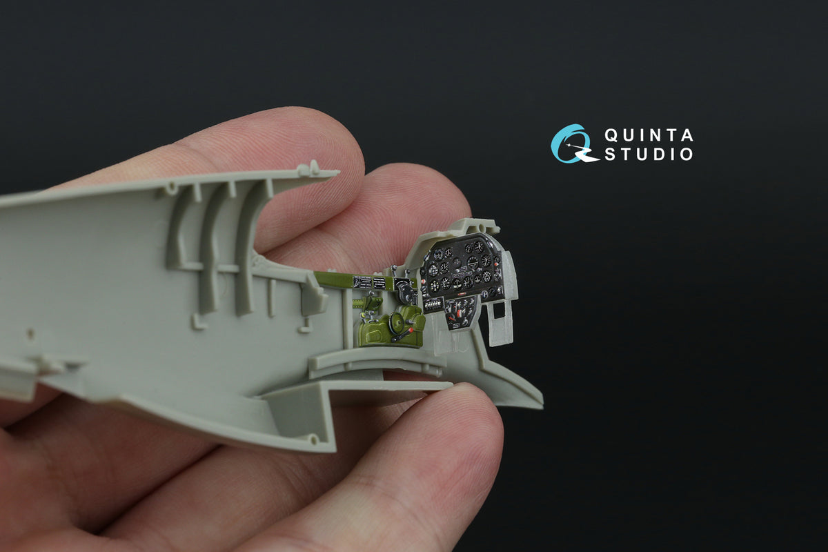North-American A-36 Apache 3D-Printed coloured Interior on decal paper (designed to be used with Accurate Miniatures and Italeri kits)