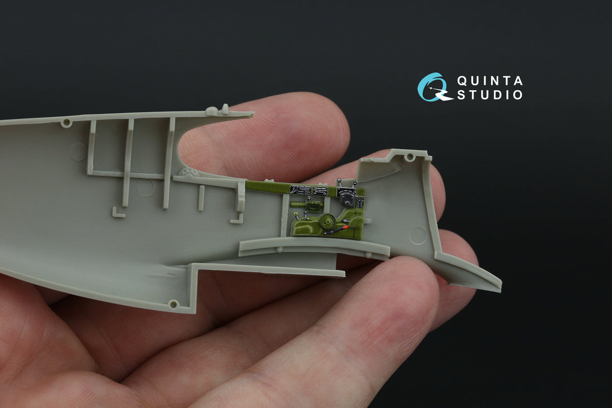 North-American A-36 Apache 3D-Printed coloured Interior on decal paper (designed to be used with Accurate Miniatures and Italeri kits)