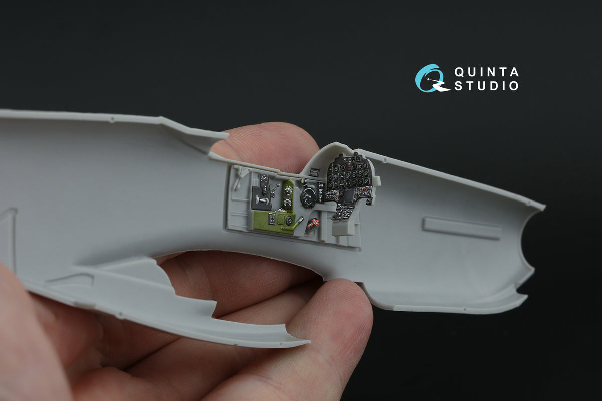North-American F-82H Twin Mustang 3D-Printed coloured Interior on decal paper (designed to be used with Modelsvit kits)