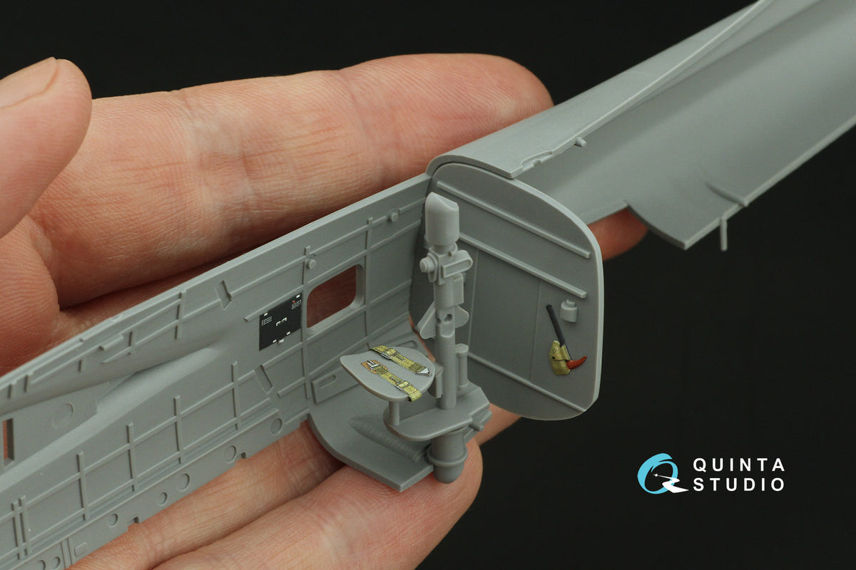 Douglas A-26C Invader 3D-Printed coloured Interior on decal paper (designed to be used with ICM UA UK kits)