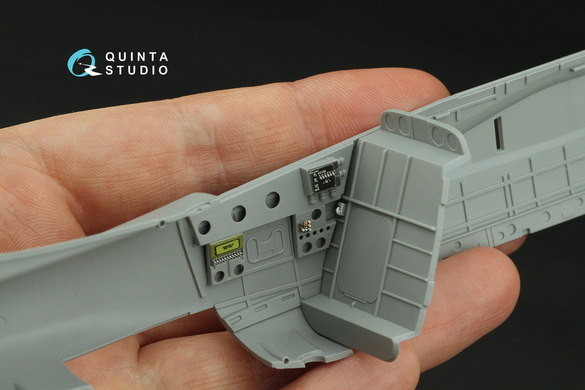 Douglas A-26C Invader 3D-Printed coloured Interior on decal paper (designed to be used with ICM UA UK kits)