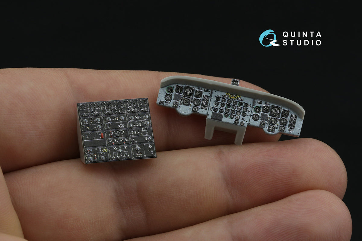 Boeing CH-47A Chinook 3D-Printed coloured Interior on decal paper (designed to be used with Italeri kits)