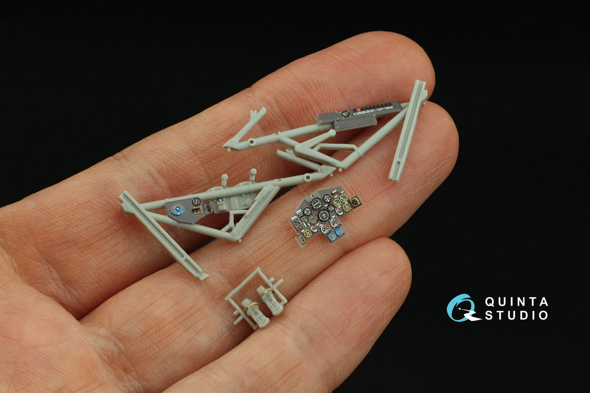 Horten Ho-229A 3D-Printed coloured Interior on decal paper (designed to be used with Zoukei Mura SWS)