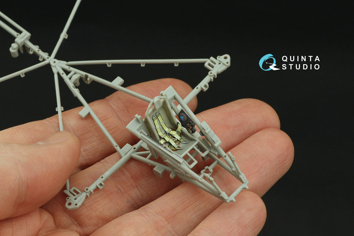 Horten Ho-229A 3D-Printed coloured Interior on decal paper (designed to be used with Zoukei Mura SWS)