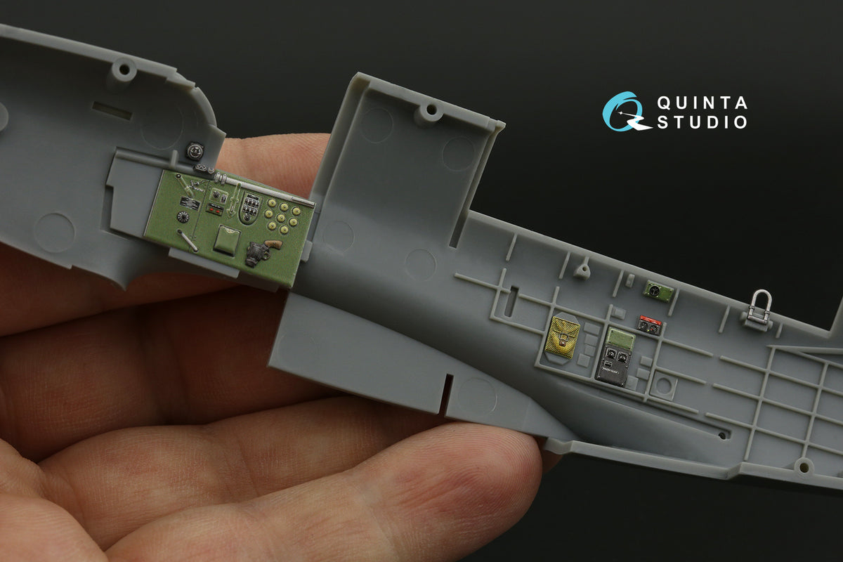 Fairey Fulmar Mk.II 3D-Printed coloured Interior on decal paper (designed to be used with Trumpeter kits)