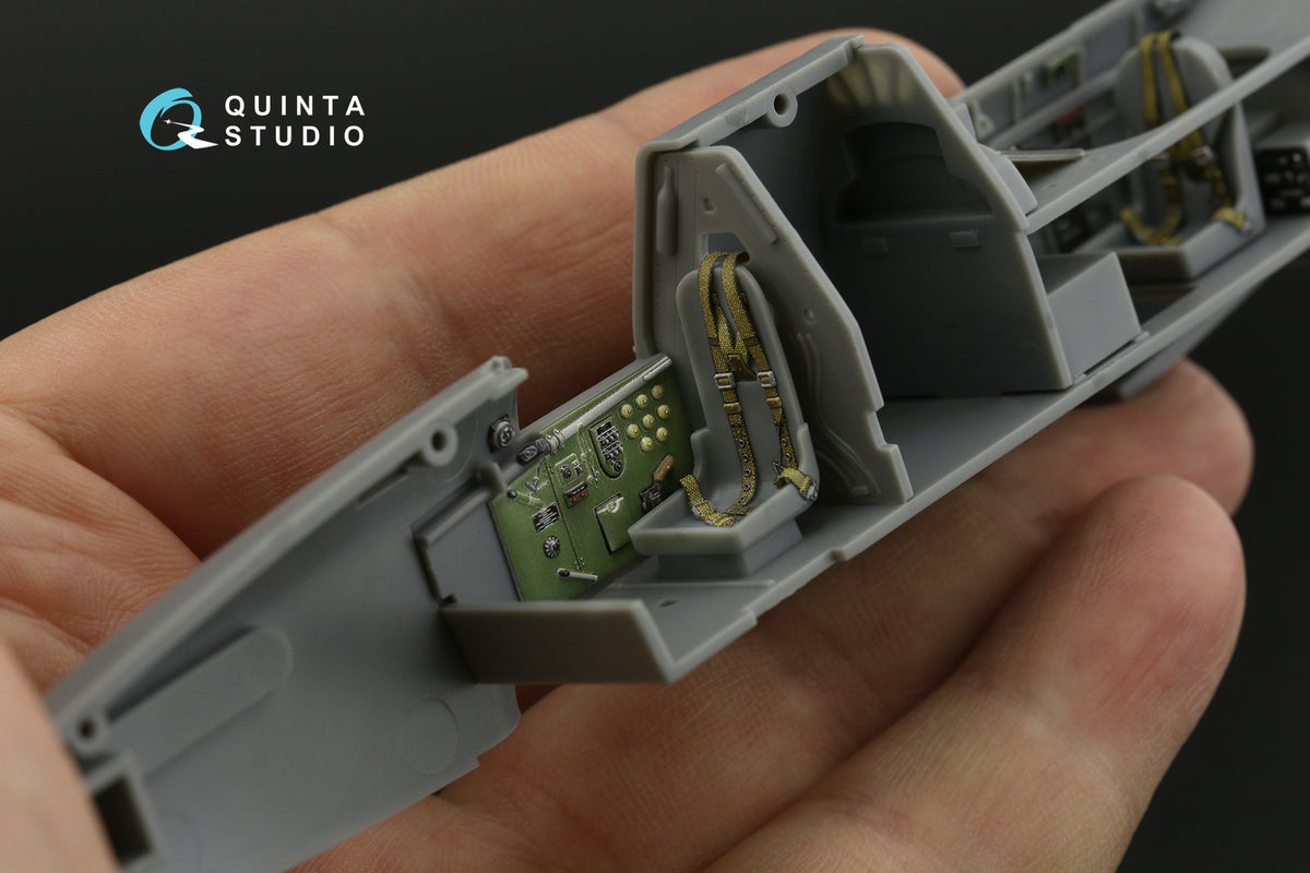 Fairey Fulmar Mk.II 3D-Printed coloured Interior on decal paper (designed to be used with Trumpeter kits)
