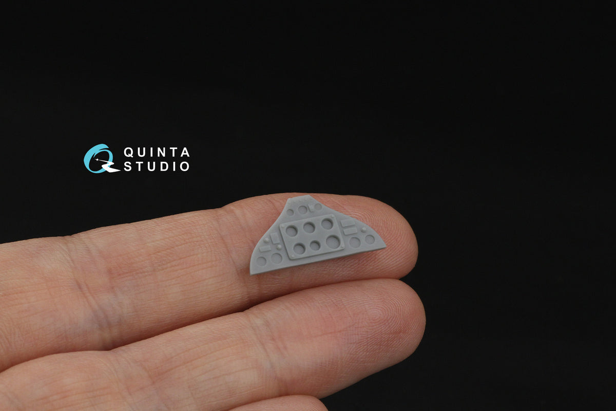 British WWII Cockpit instrument gauges 3D-Printed & coloured Interior on decal paper (All Kits)