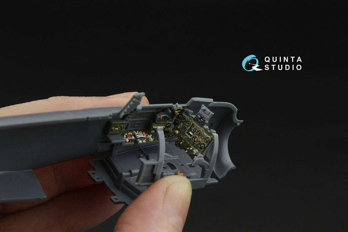 Mitsubishi A6M5 Zero (Mitsubishi Production) 3D-Printed & coloured Interior on decal paper(designed to be used with Eduard kits)