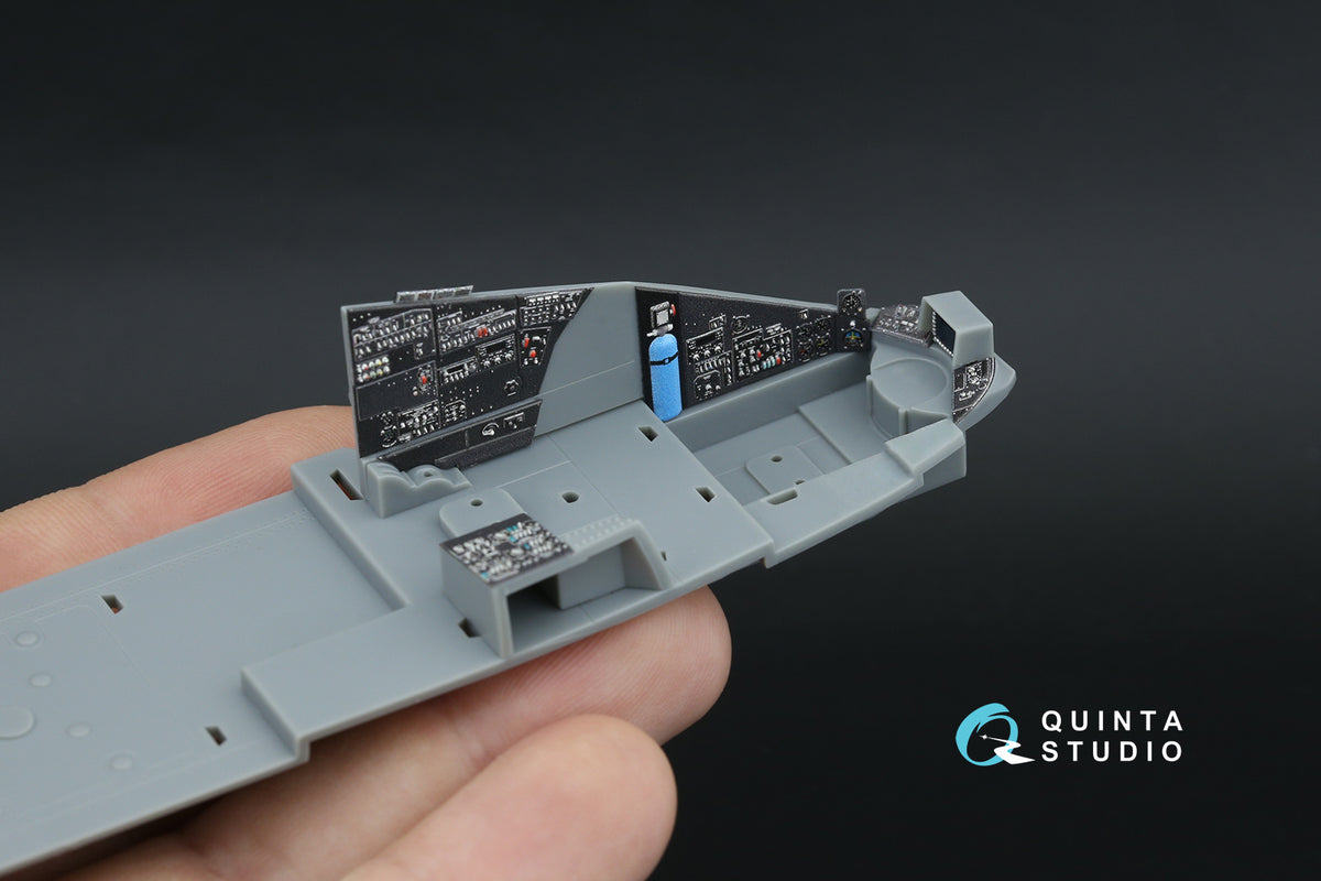 Mil Mi-35 3D-Printed & coloured Interior on decal paper (designed to be used with Trumpeter kits)