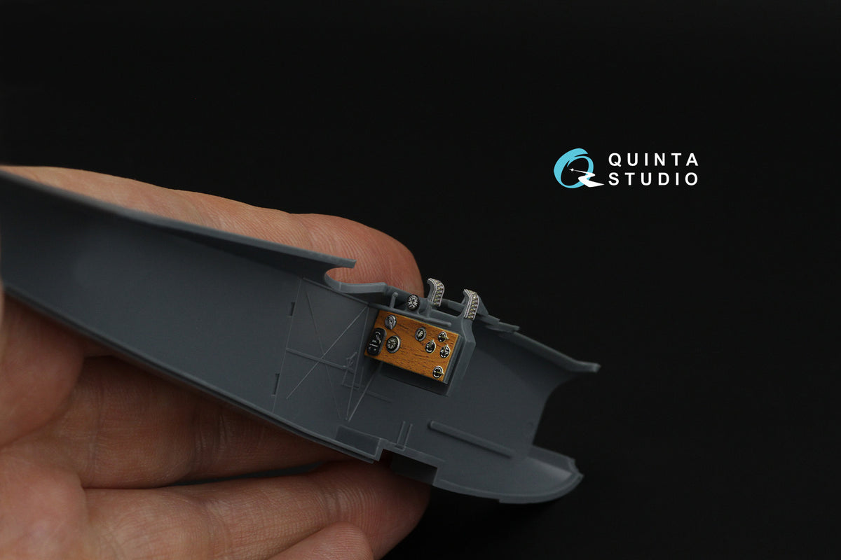 Fokker D.VII 3D-Printed & coloured Interior on decal paper (designed to be used with Eduard kits)