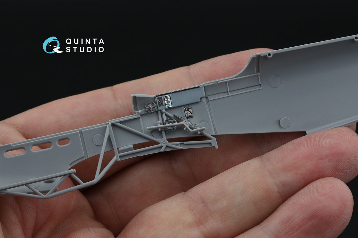 Yakovlev Yak-7B 3D-Printed & coloured Interior on decal paper (designed to be used with Zvezda kits)