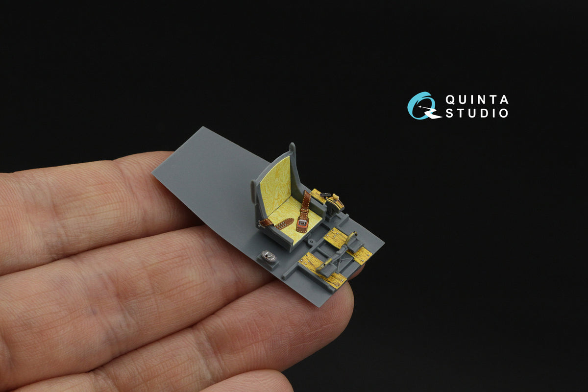 Nakajima Ki-115 Tsurugi 3D-Printed & coloured Interior on decal paper(designed to be used with Eduard kits)