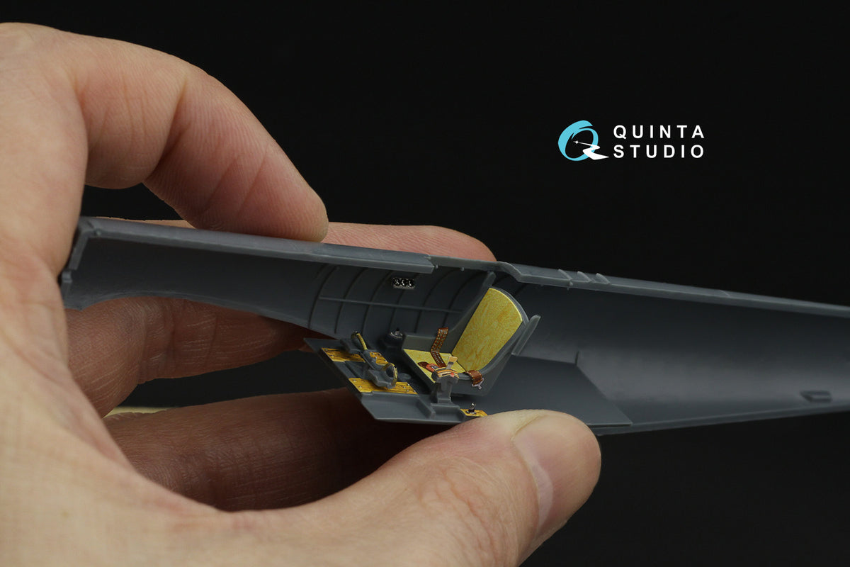 Nakajima Ki-115 Tsurugi 3D-Printed & coloured Interior on decal paper(designed to be used with Eduard kits)