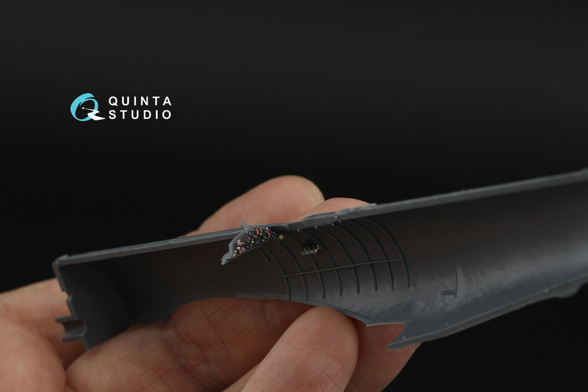Nakajima Ki-115 Tsurugi 3D-Printed & coloured Interior on decal paper(designed to be used with Eduard kits)