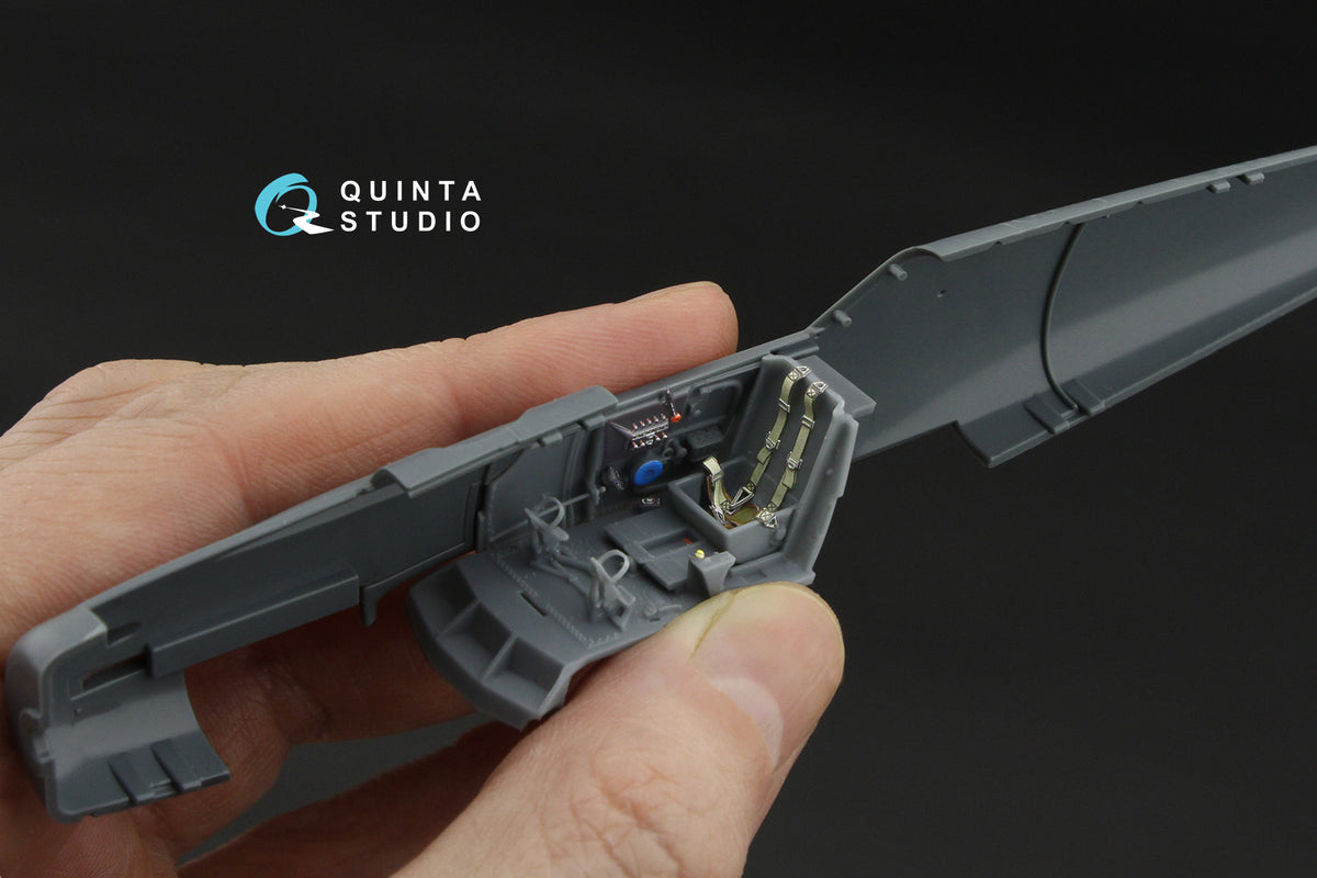 Avia S-199 3D-Printed & coloured Interior on decal paper(designed to be used with Eduard kits)