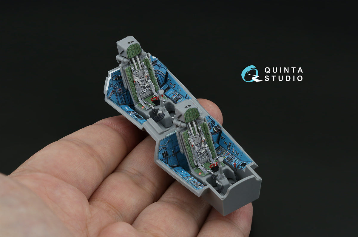 Sukhoi Su-30SM 3D-Printed & coloured Interior on decal paper (designed to be used with Zvezda kits)