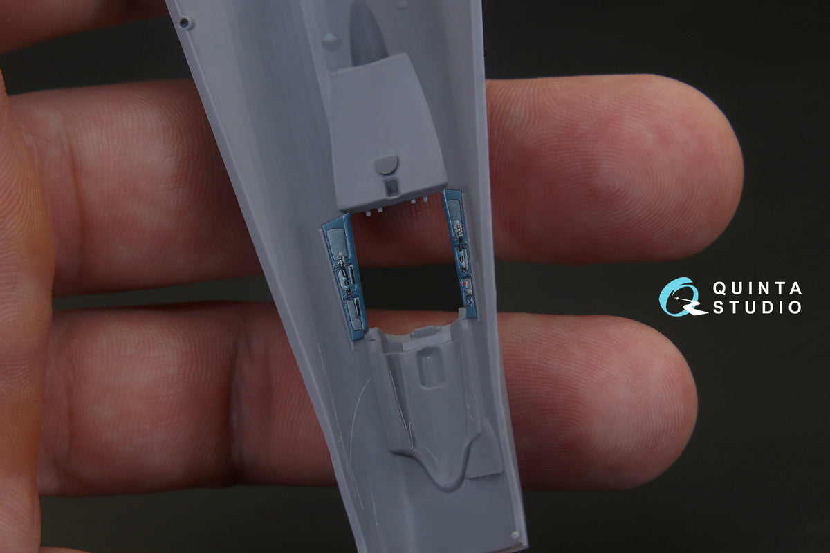 Sukhoi Su-27SM 3D-Printed coloured Interior on decal paper (designed to be used with Zvezda kits)